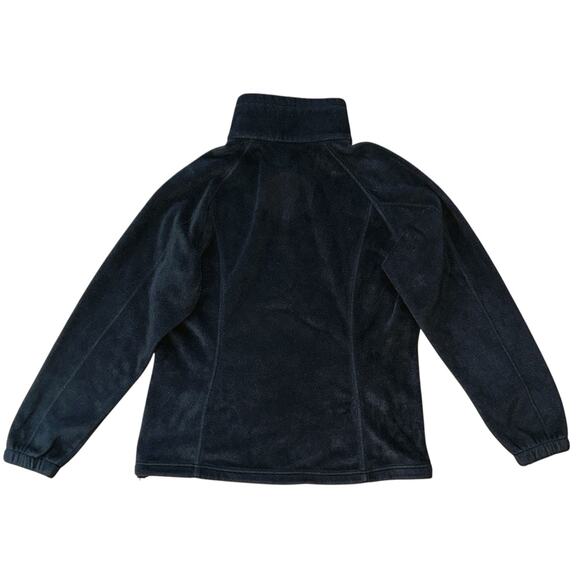 Columbia Benton Springs Full Zip Black Fleece Jacket Women's Large - Picture 4 of 7